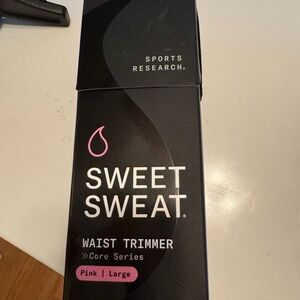 Sweet Sweat Waist Trimmer - Pink Large